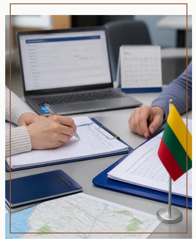 Профессиональное оформление визы в Литву для поездки в Беслане
