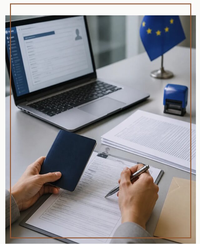 Оформление национальной визы D для переезда и работы в Беслане