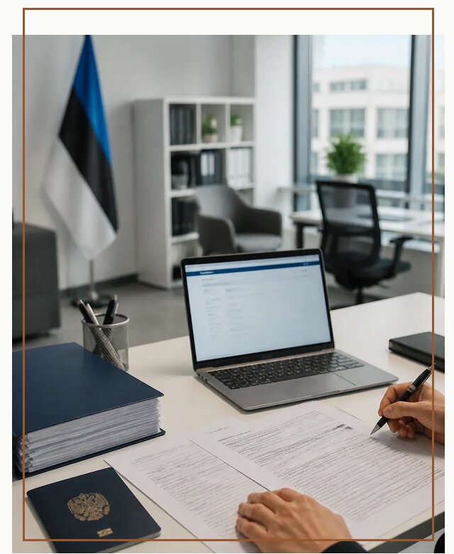 Оформление ВНЖ в Эстонии для переезда и легального проживания в Беслане