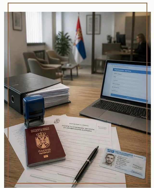 Оформление ПМЖ в Сербии для переезда в Беслане под ключ
