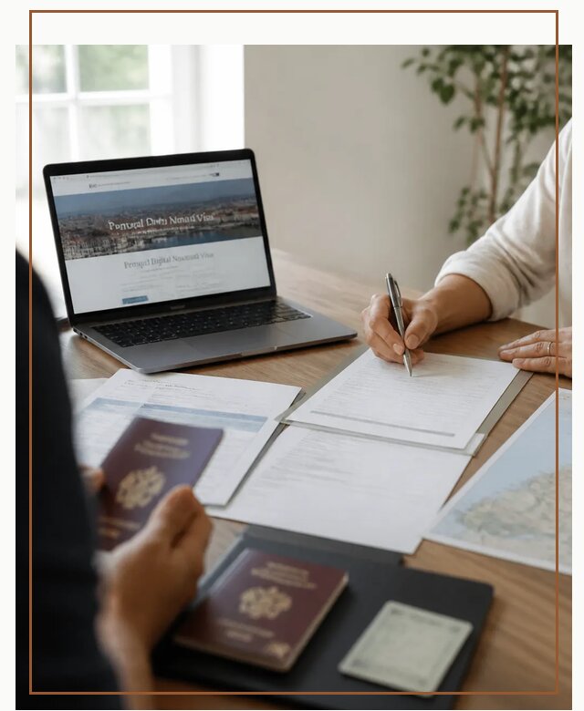 Оформление Digital Nomad и ВНЖ Португалии в Беслане